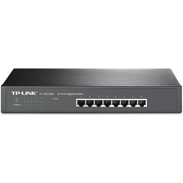 Фото - Комутатор локальної мережі (Switch) TP-LINK TL-SG1008 