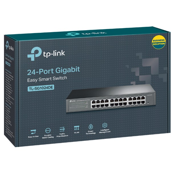 Фото - Комутатор локальної мережі (Switch) TP-Link TL-SG1024DE