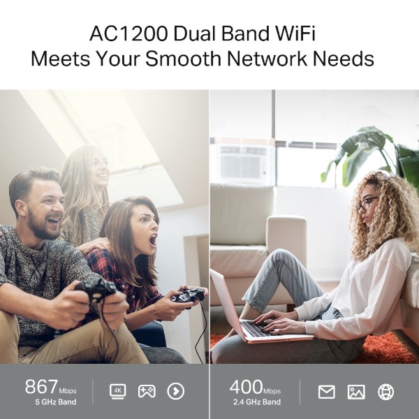 Фото - Маршрутизатор интернет WiFi5 TP-Link Archer A64