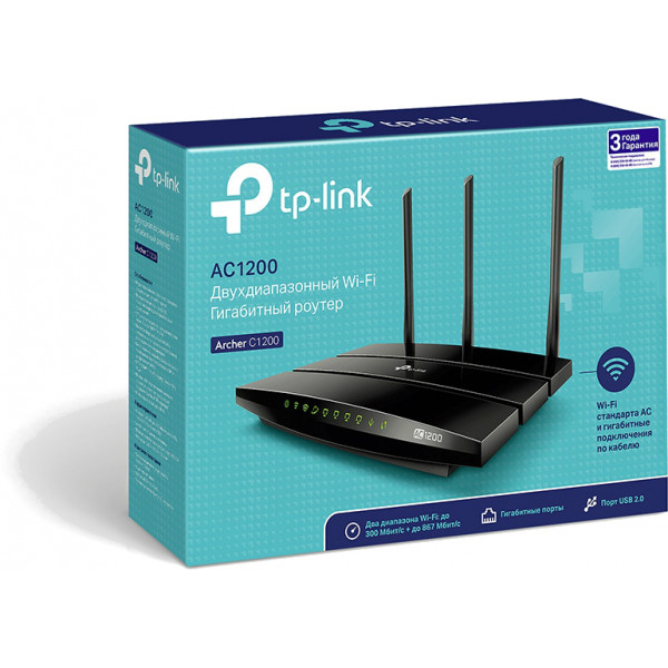 Фото - Маршрутизатор інтернет WiFi5 TP-Link Archer C1200