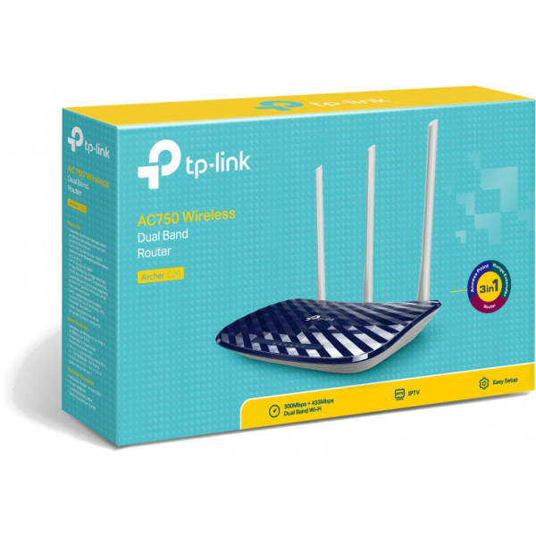 Фото - Маршрутизатор інтернет WiFi5 TP-Link Archer C20