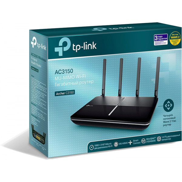 Фото - Маршрутизатор интернет WiFi5 TP-Link Archer C3150