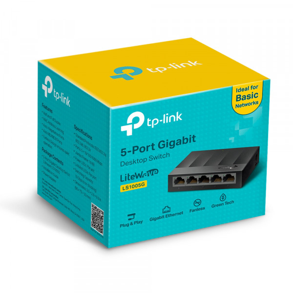 Фото - Коммутатор локальной сети (Switch) TP-Link LS1005G