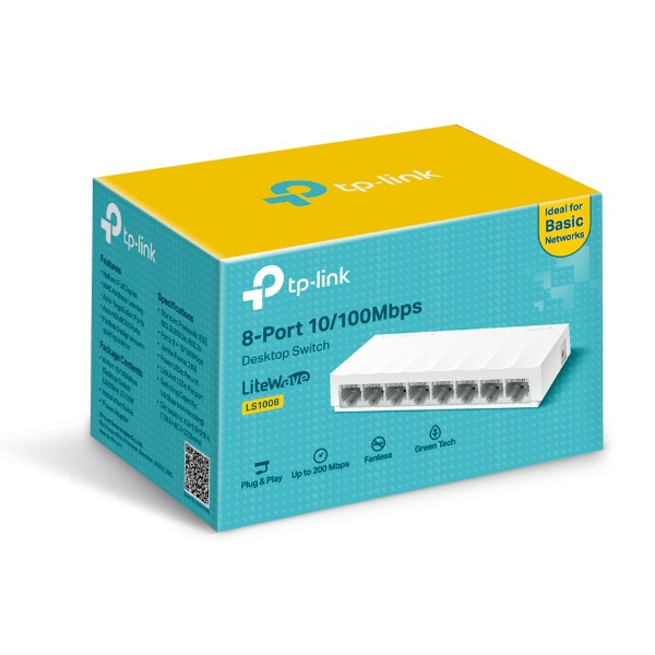 Фото - Коммутатор локальной сети (Switch) TP-Link LS1008