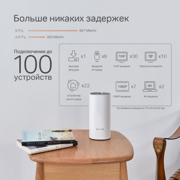 Фото - MESH система WiFi5 TP-Link Mesh Deco P9 3 шт.