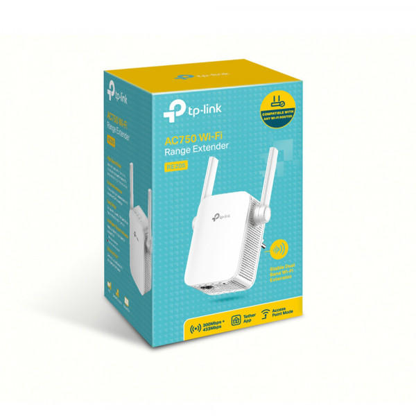 Фото - Підсилювач бездротового сигнала TP-Link RE205