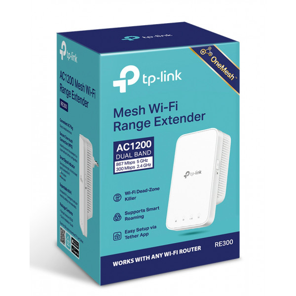 Фото - Підсилювач бездротового сигнала TP-Link RE300