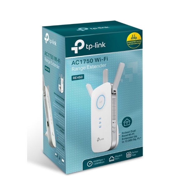 Фото - Підсилювач бездротового сигнала TP-Link RE450