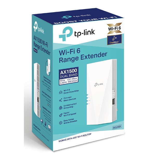 Фото - Підсилювач бездротового сигнала TP-Link RE500X