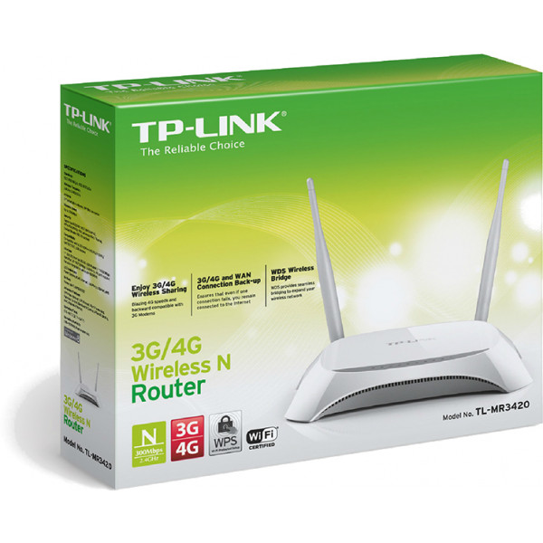 Фото - Маршрутизатор интернет WiFi4 TP-Link TL-MR3420
