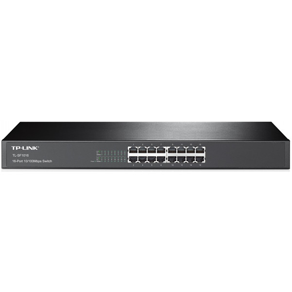 Фото - Комутатор локальної мережі (Switch) TP-Link TL-SF1016