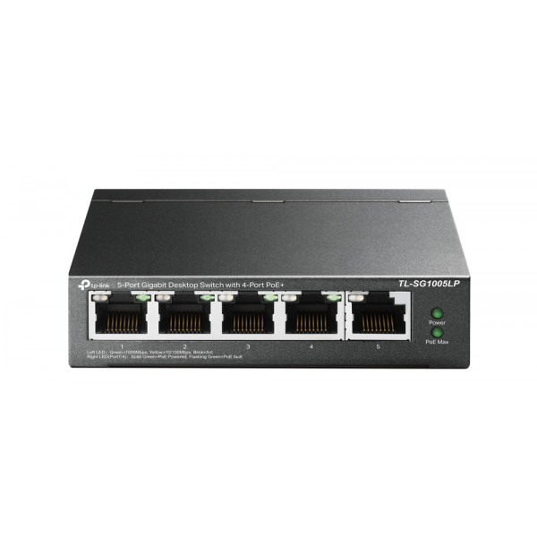 Фото - Коммутатор локальной сети (Switch) TP-Link TL-SG1005LP