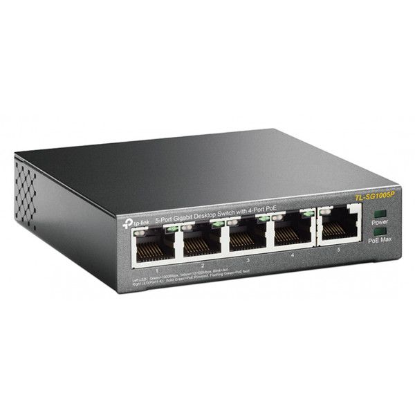 Фото - Коммутатор локальної мережі (Switch) TP-Link TL-SG1005P