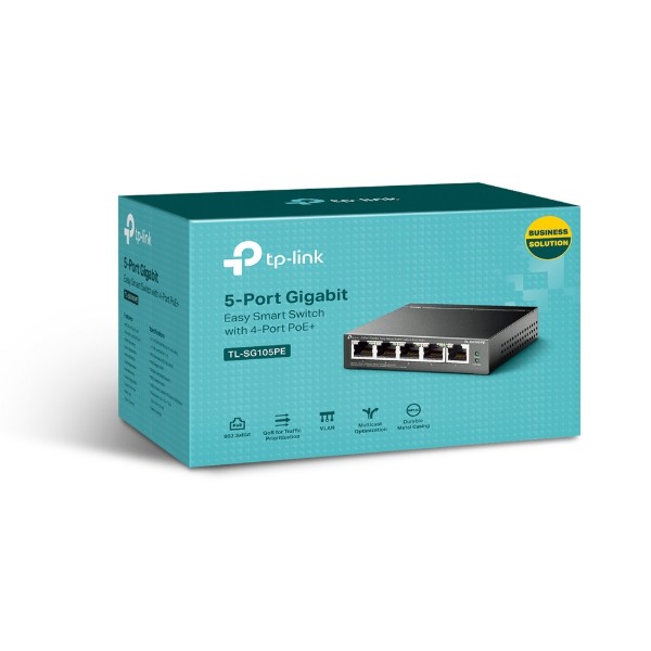 Фото - Коммутатор локальной сети (Switch) TP-Link TL-SG105PE