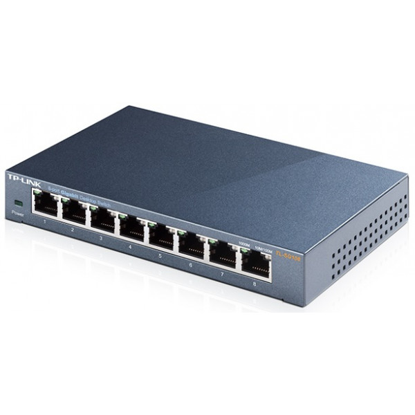 Фото - Коммутатор локальной сети (Switch) TP-Link TL-SG108