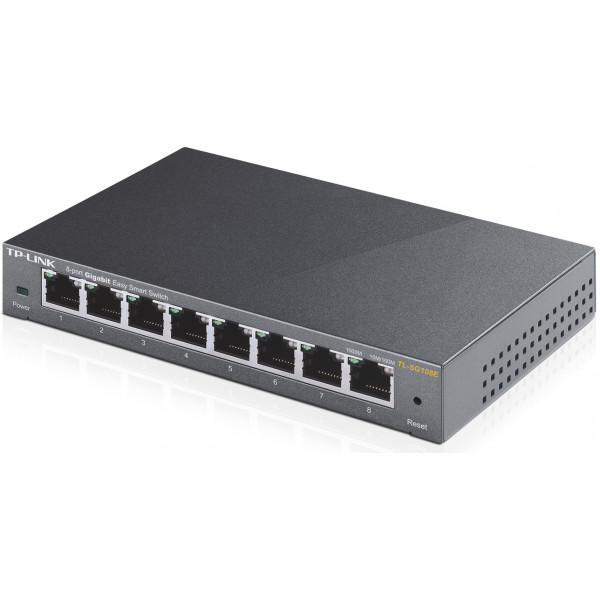 Фото - Комутатор локальної мережі (Switch) TP-Link TL-SG108E