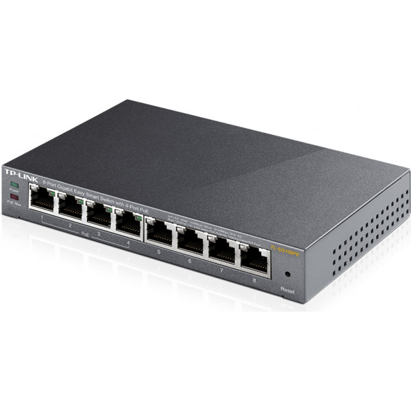 Фото - Комутатор локальної мережі (Switch) TP-Link TL-SG108PE