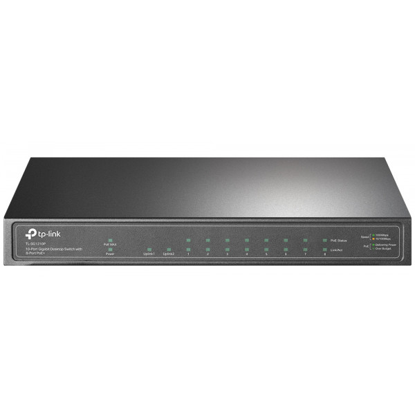 Фото - Коммутатор локальної мережі (Switch) TP-Link TL-SG1210P