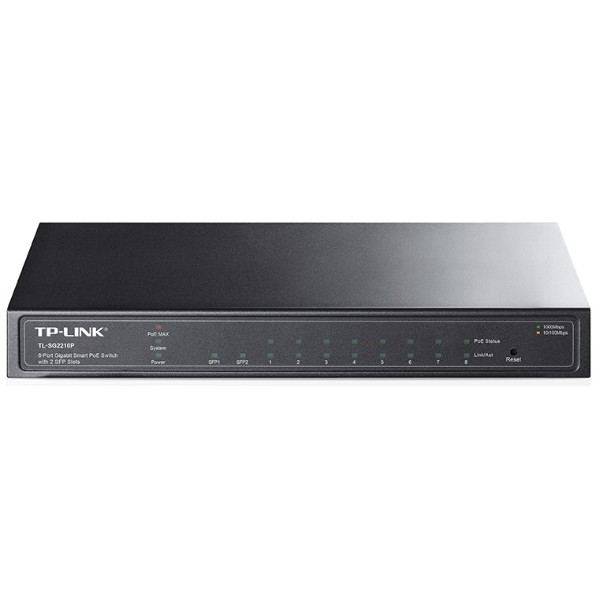 Фото - Коммутатор локальной сети (Switch) TP-Link TL-SG2210P Фото - Коммутатор локальной сети (Switch) TP-Link TL-SG2210P