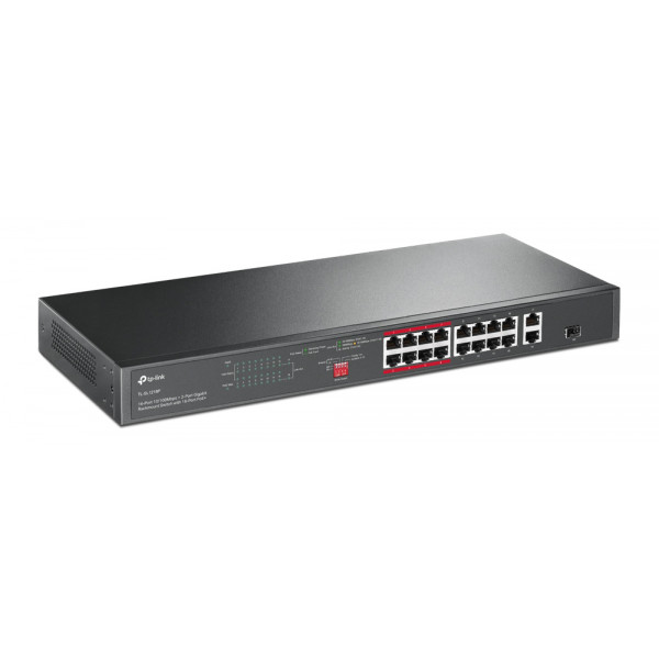 Фото - Коммутатор локальной сети (Switch) TP-Link TL-SL1218P