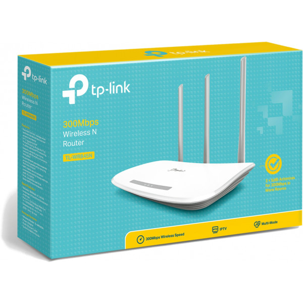 Фото - Маршрутизатор интернет WiFi4 TP-Link TL-WR845N