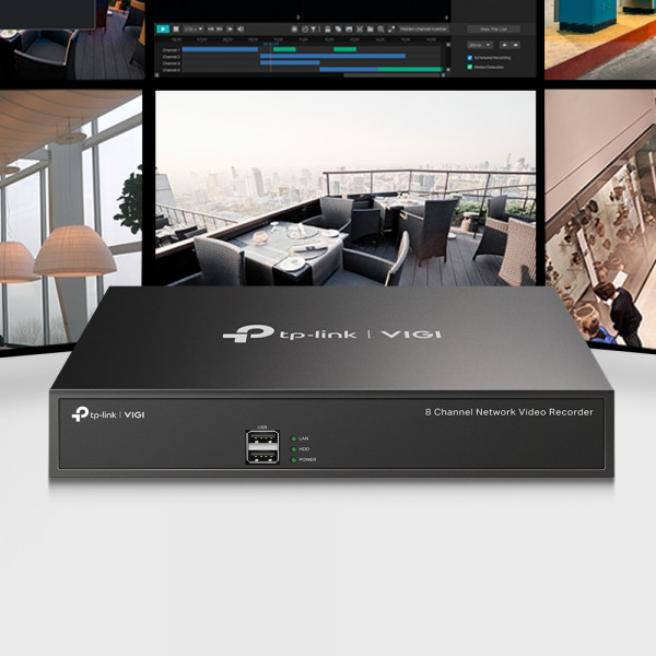 Фото - Відеореєстратор IP TP-Link VIGI NVR1008H