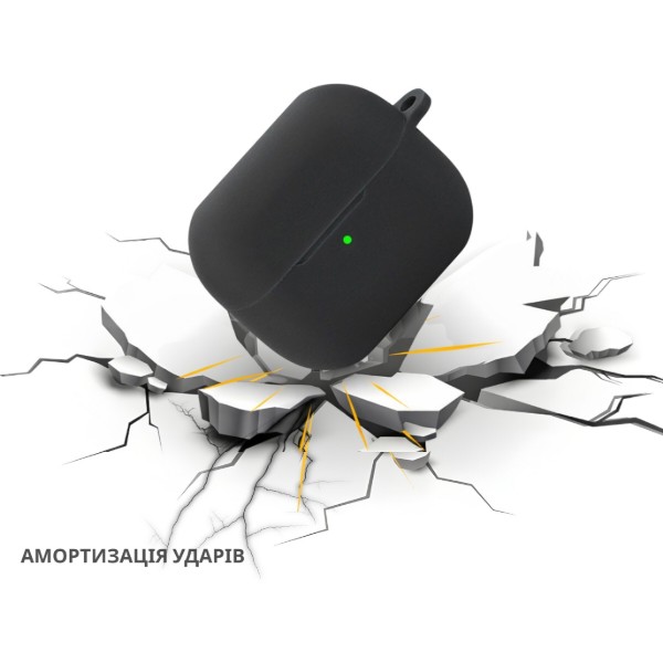 Фото - Чехол для наушников BeCover Silicon for Samsung Galaxy Buds 3 FE Black (715110)