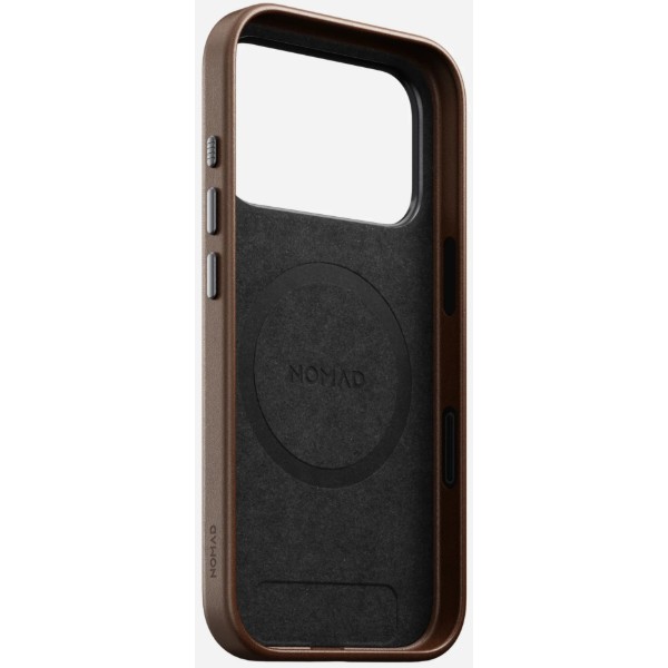 Фото - Чохол для смартфону Nomad Traditional Leather Case Camino Brown for iPhone 18 Pro/17 Pro (NM017903858)