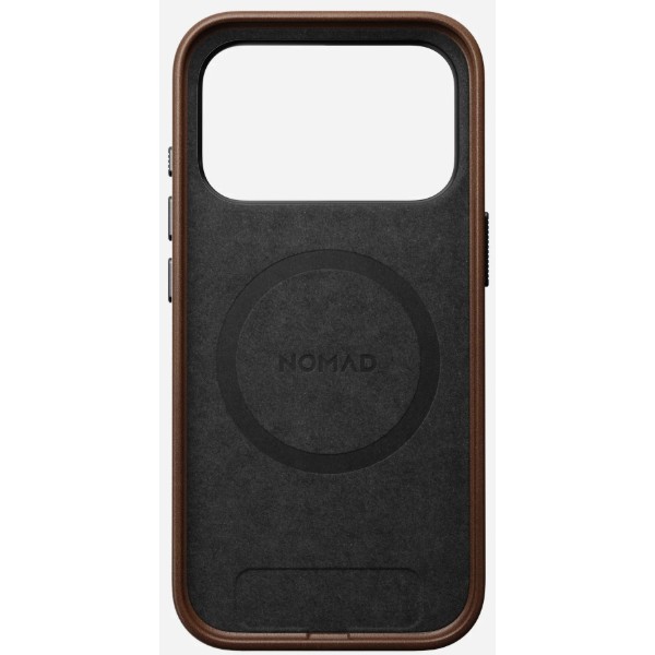 Фото - Чохол для смартфону Nomad Traditional Leather Case Camino Brown for iPhone 18 Pro/17 Pro (NM017903858)