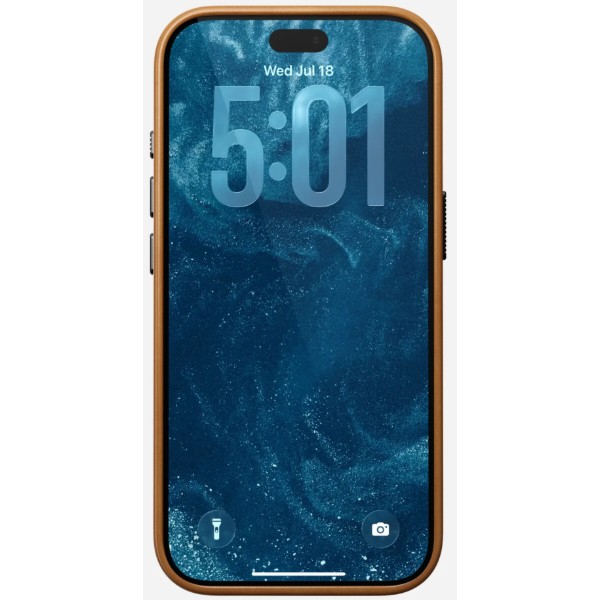 Фото - Чохол для смартфону Nomad Traditional Leather Case Camino English Tan for iPhone 18 Pro/17 Pro (NM017897858)