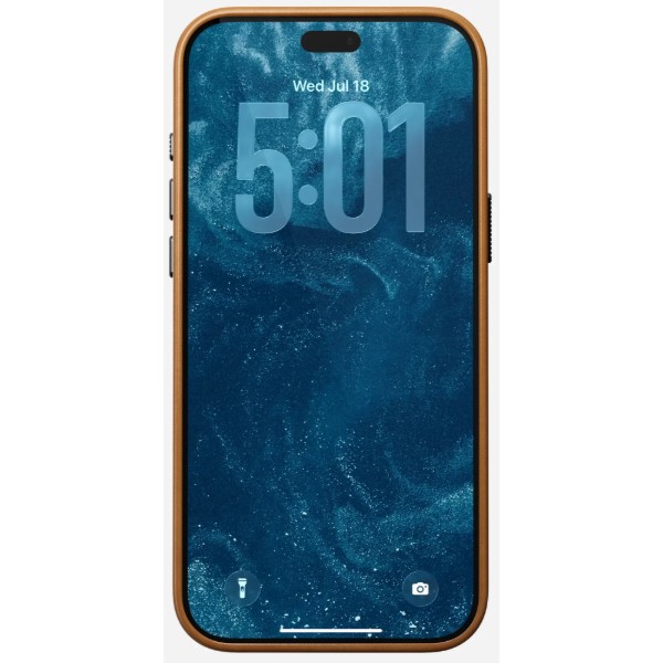 Фото - Чохол для смартфона Nomad Traditional Leather Case Camino English Tan for iPhone 18 Pro Max/17 Pro Max (NM017828858)
