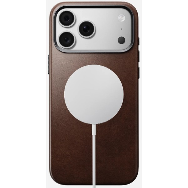 Фото - Чохол для смартфона Nomad Traditional Leather Case Horween Rustic Brown for iPhone 18 Pro Max/17 Pro Max (NM017798858)