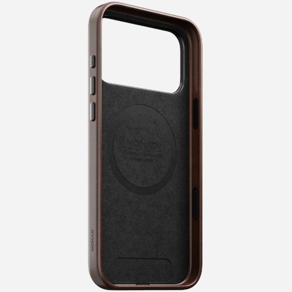 Фото - Чохол для смартфона Nomad Traditional Leather Case Horween Rustic Brown for iPhone 18 Pro Max/17 Pro Max (NM017798858)