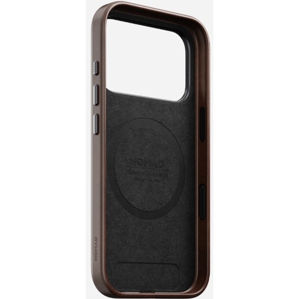 Фото - Чохол для смартфону Nomad Traditional Leather Case Horween Rustic Brown for iPhone 18 Pro/17 Pro (NM017866858)