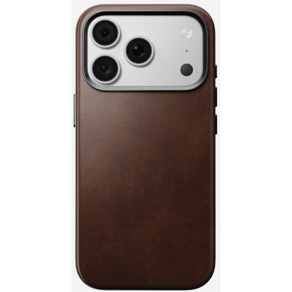 Фото - Чохол для смартфону Nomad Traditional Leather Case Horween Rustic Brown for iPhone 18 Pro/17 Pro (NM017866858)