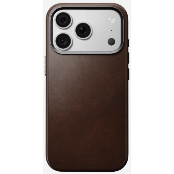Фото - Чохол для смартфону Nomad Traditional Leather Case Horween Rustic Brown for iPhone 18 Pro/17 Pro (NM017866858)