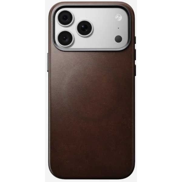 Фото - Чохол для смартфона Nomad Traditional Leather Case Horween Rustic Brown for iPhone 18 Pro Max/17 Pro Max (NM017798858)