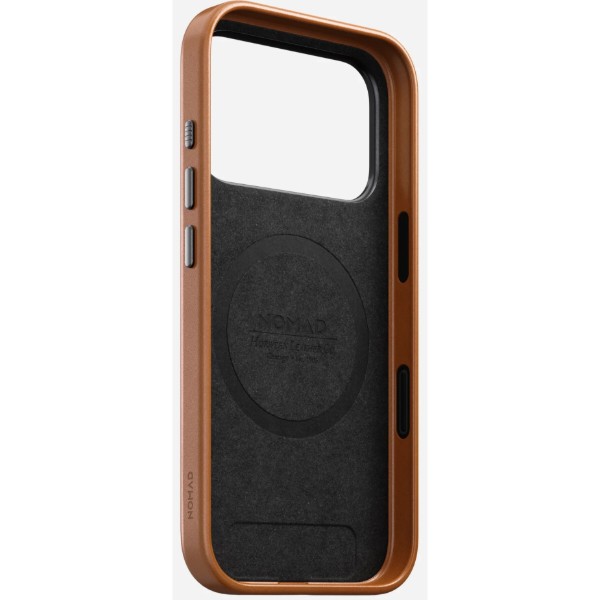Фото - Чохол для смартфону Nomad Traditional Leather Case Horween Saddle for iPhone 18 Pro/17 Pro (NM017880858)
