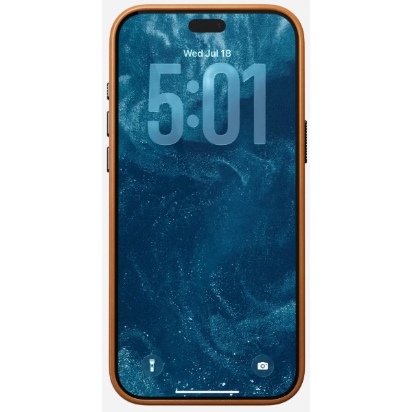 Фото - Чохол для смартфона Nomad Traditional Leather Case Horween Saddle for iPhone 18 Pro Max/17 Pro Max (NM017811858)