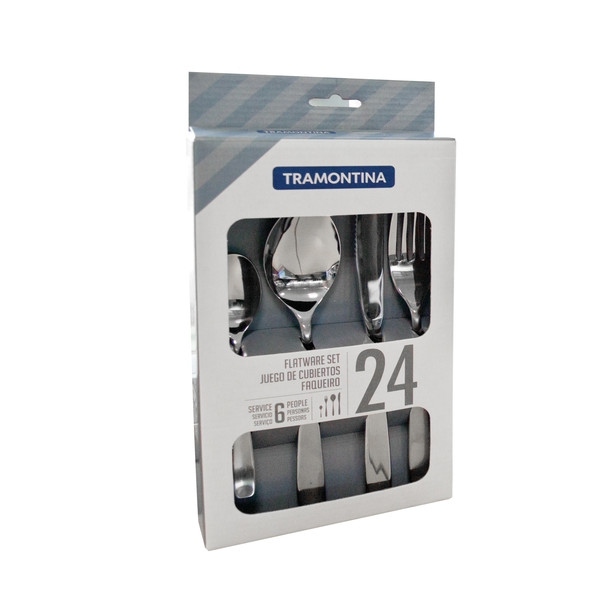 Фото - Набір столових приборів Tramontina Cosmos 66950/014 24 пр