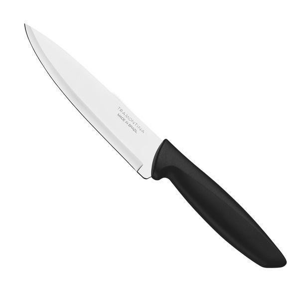 Фото - Ніж кухаря Tramontina Plenus Black Chef 152 мм (23426/106)