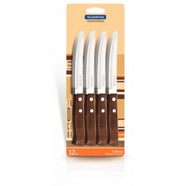 Фото - Набір ножів Tramontina Tradicional для стейка 127 мм 12 шт. (22212/905)