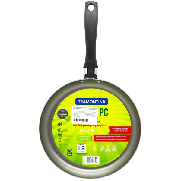 Фото - Сковорода для млинців Tramontina Turim 22 см Bronze (20264/322)