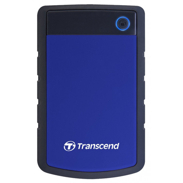 Фото - Жорсткий диск зовнішній дротовий Transcend 1TB TS1TSJ25H3B Storejet 2.5'