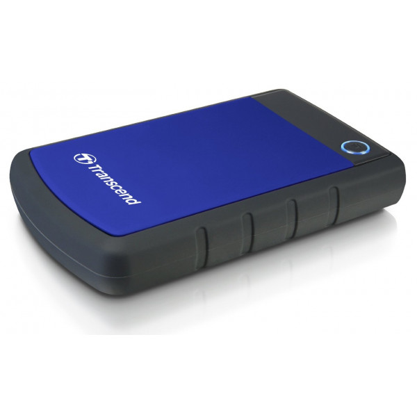 Фото - Жорсткий диск зовнішній дротовий Transcend 1TB TS1TSJ25H3B Storejet 2.5'