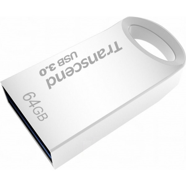 Фото - Флеш USB Transcend JetFlash 710 64GB Metal Silver (TS64GJF710S)