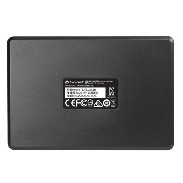 Фото - Жесткий диск внешний Transcend StoreJet 25C3 2 TB Iron Gray (TS2TSJ25C3N)