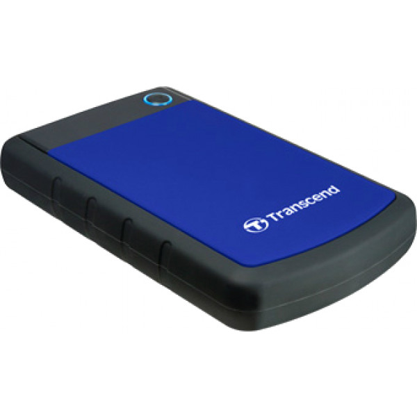 Фото - Жорсткий диск зовнішній Transcend StoreJet 4TB USB 3.1 Blue (TS4TSJ25H3B)