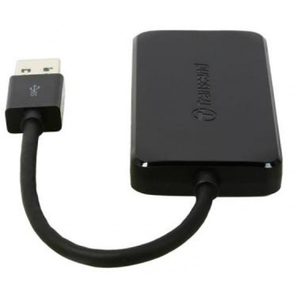 Фото - Хаб USB Transcend USB 3.0 HUB 4 ports (TS-HUB2K)