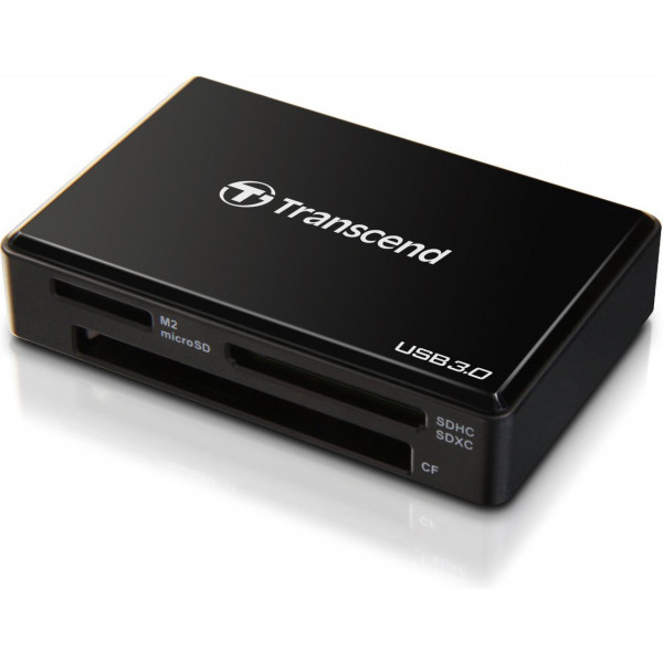 Фото - Кардридер Transcend USB 3.0 Black (TS-RDF8K)